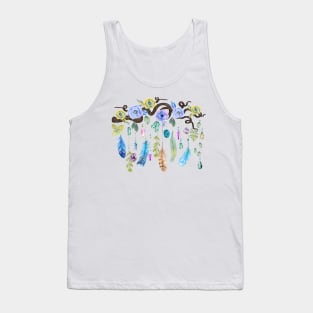 Wild Wood Roses And Twisted Branches Spirit Gazer Tank Top